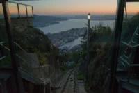 Bergen Funicular Sunset View