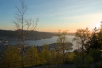 Bergen Sunset over the Fjord