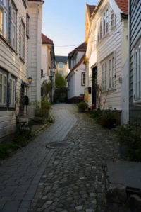 Knasesmauet Alleyway in Bergen